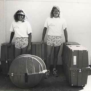 Jan Wanklyn and Ken Glah