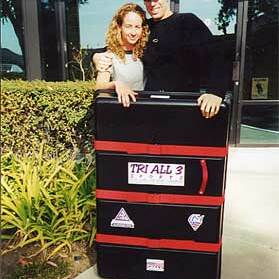 Lori Bowden and Peter Reid