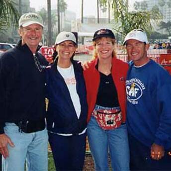 Bill Langford, Sian Welch, Barbara Langford, Greg Welch